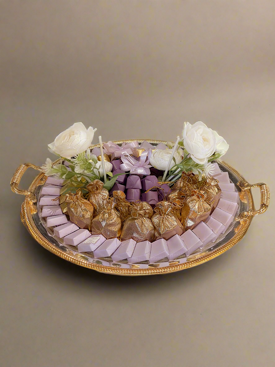 Levuh Premium Pruple Dubai Viral Chocolate Platter