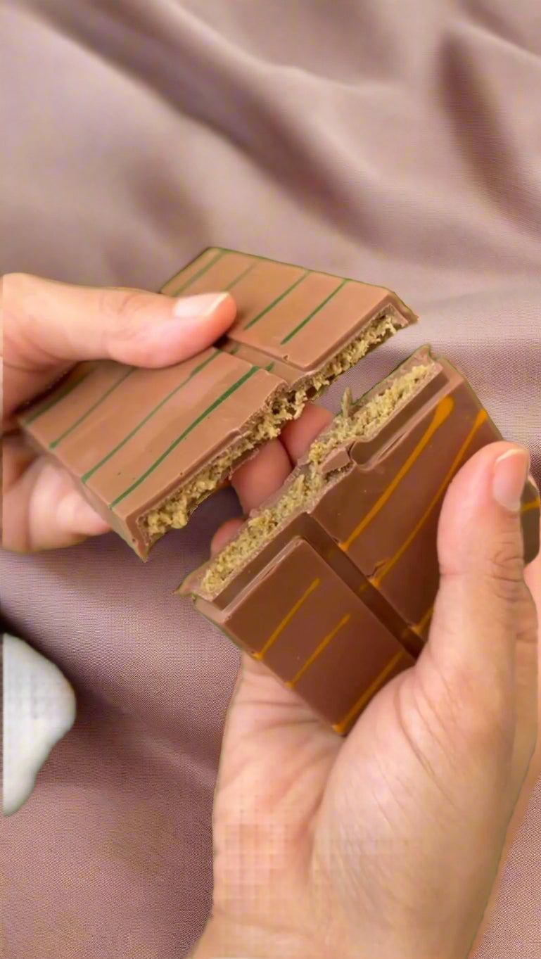 Premium Pistachio Kunafa Chocolate by Levuh