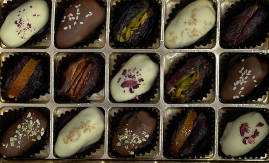 Assorted Chocolate Covered & Stuffed Dates